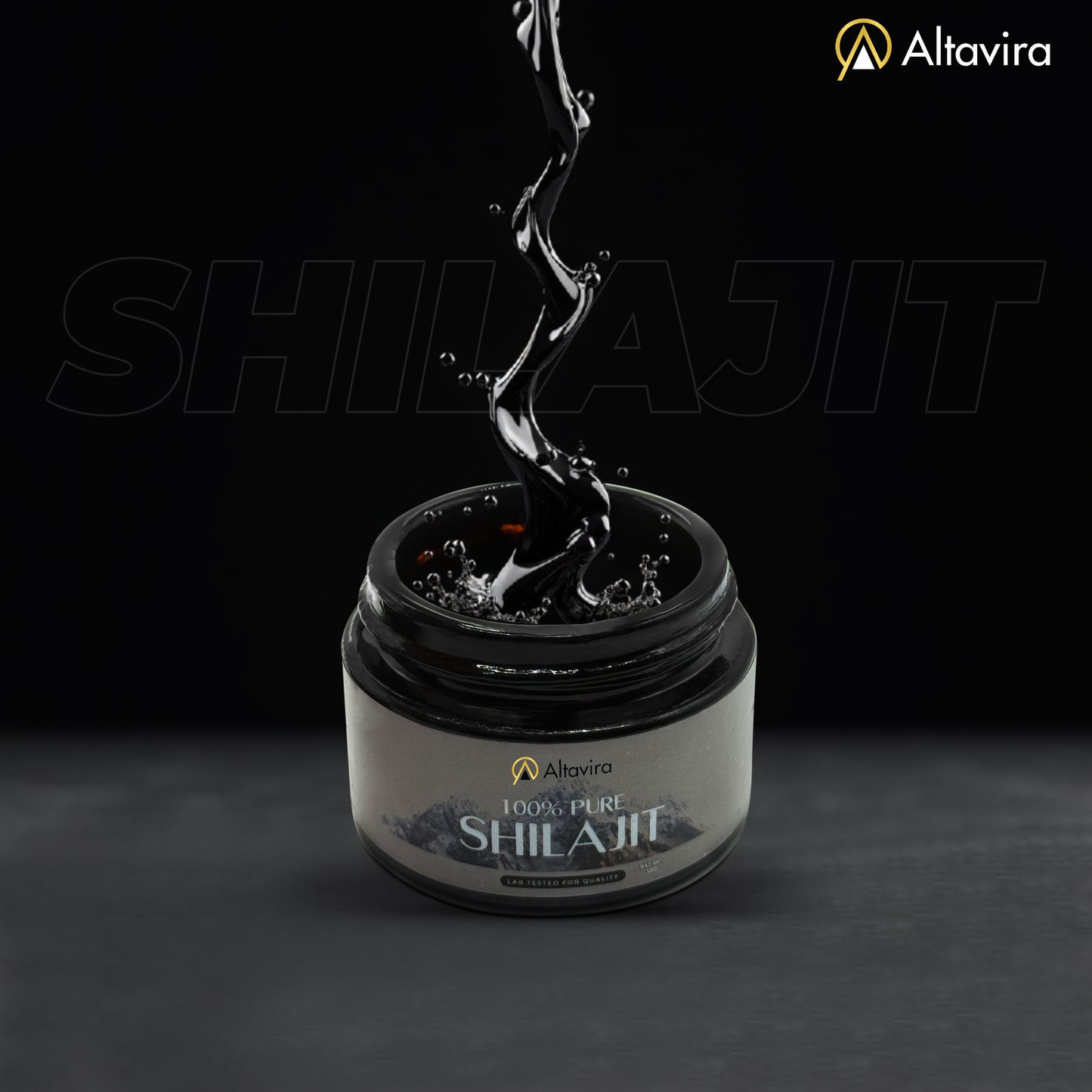 100% Pure Shilajit van Altavira (Getest in Laboratorium)